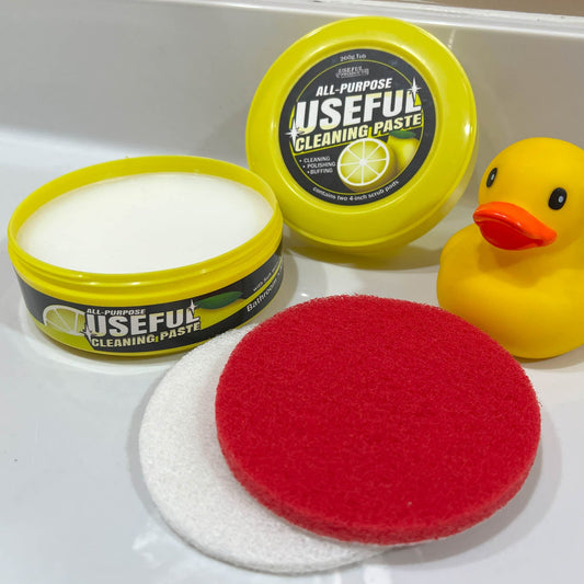 Ultimate Variety Brush Kit and All-Purpose Cleaning Paste - Soft, Medium, Stiff & Ultrastiff Brushes
