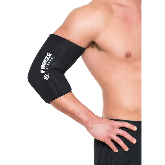 Cold & Hot Therapy Sleeve - 1PKS Black & Turquoise
