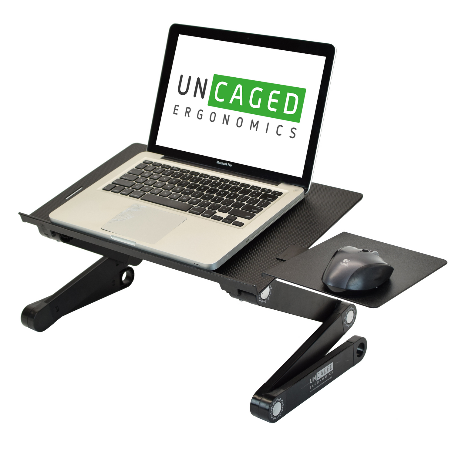 Uncaged ergonomics deals adjustable laptop stand