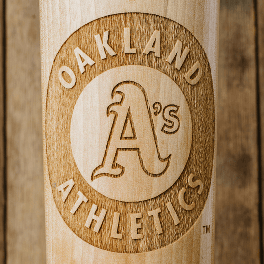 baseball bat mug Oakland Athletics