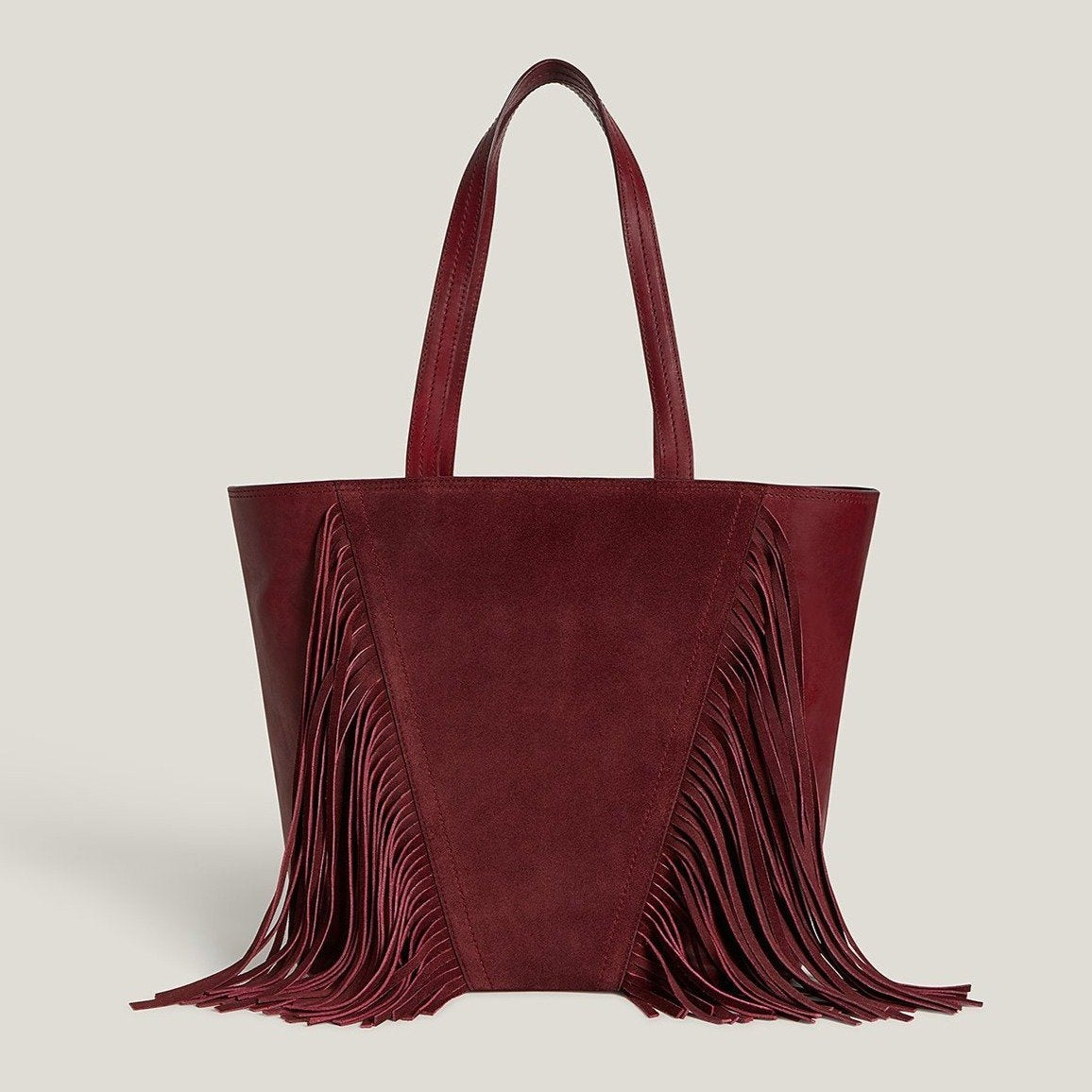Fringe tote discount