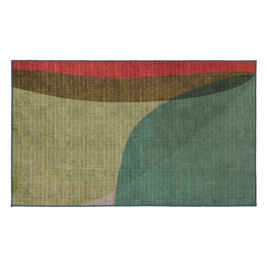 Cove Green Washable Rug