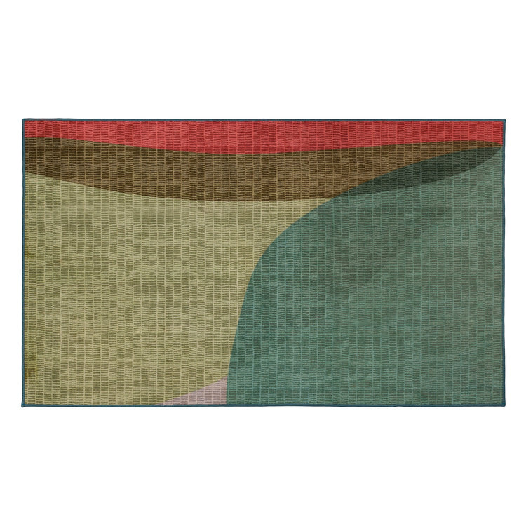 Cove Green Washable Rug