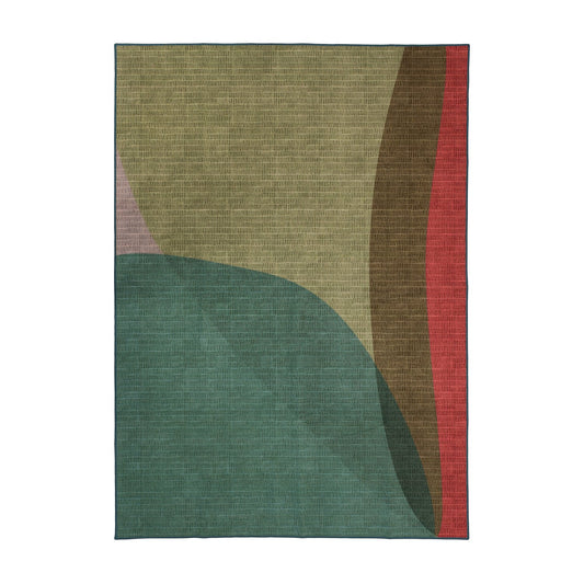 Cove Green Washable Rug