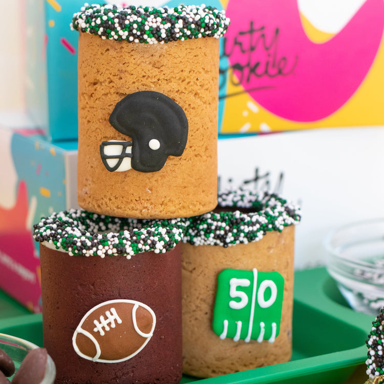 Football DIY Cookie Shot Decorating Kit