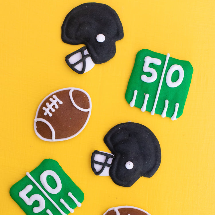 Football DIY Cookie Shot Decorating Kit