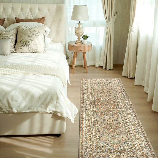 Kenya Beige Washable Rug