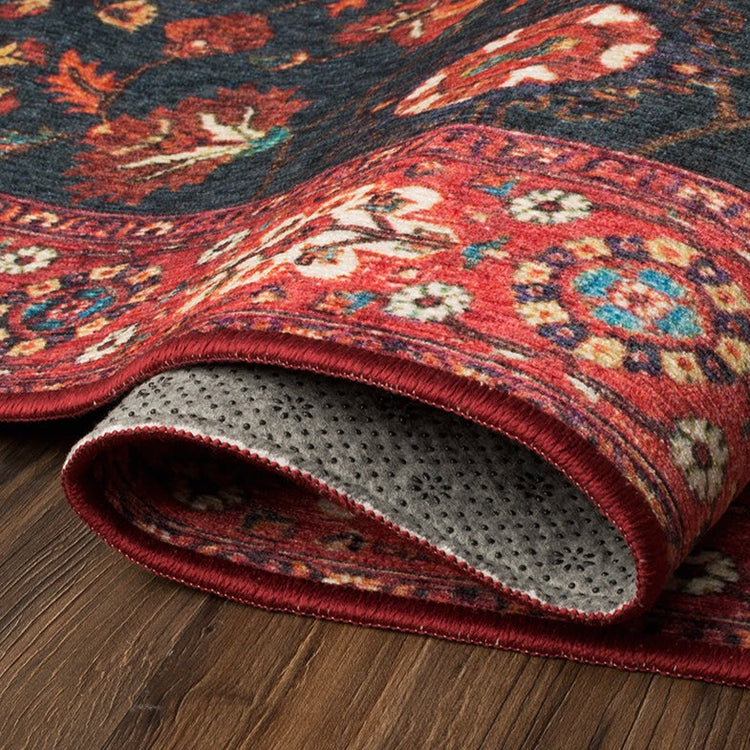 Ramage Indigo Washable Rug