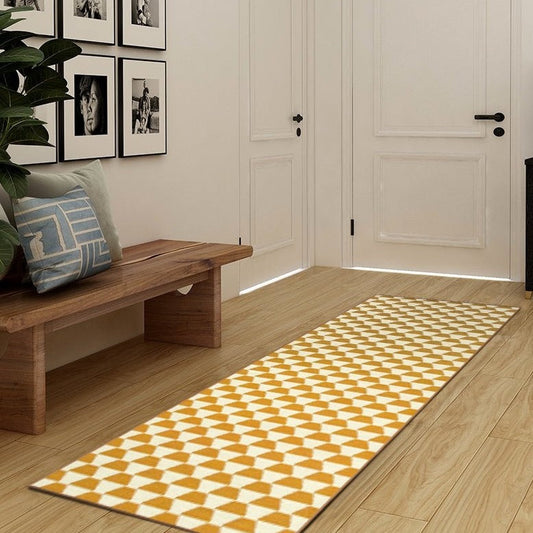 Yanis Yellow Gold Washable Rug